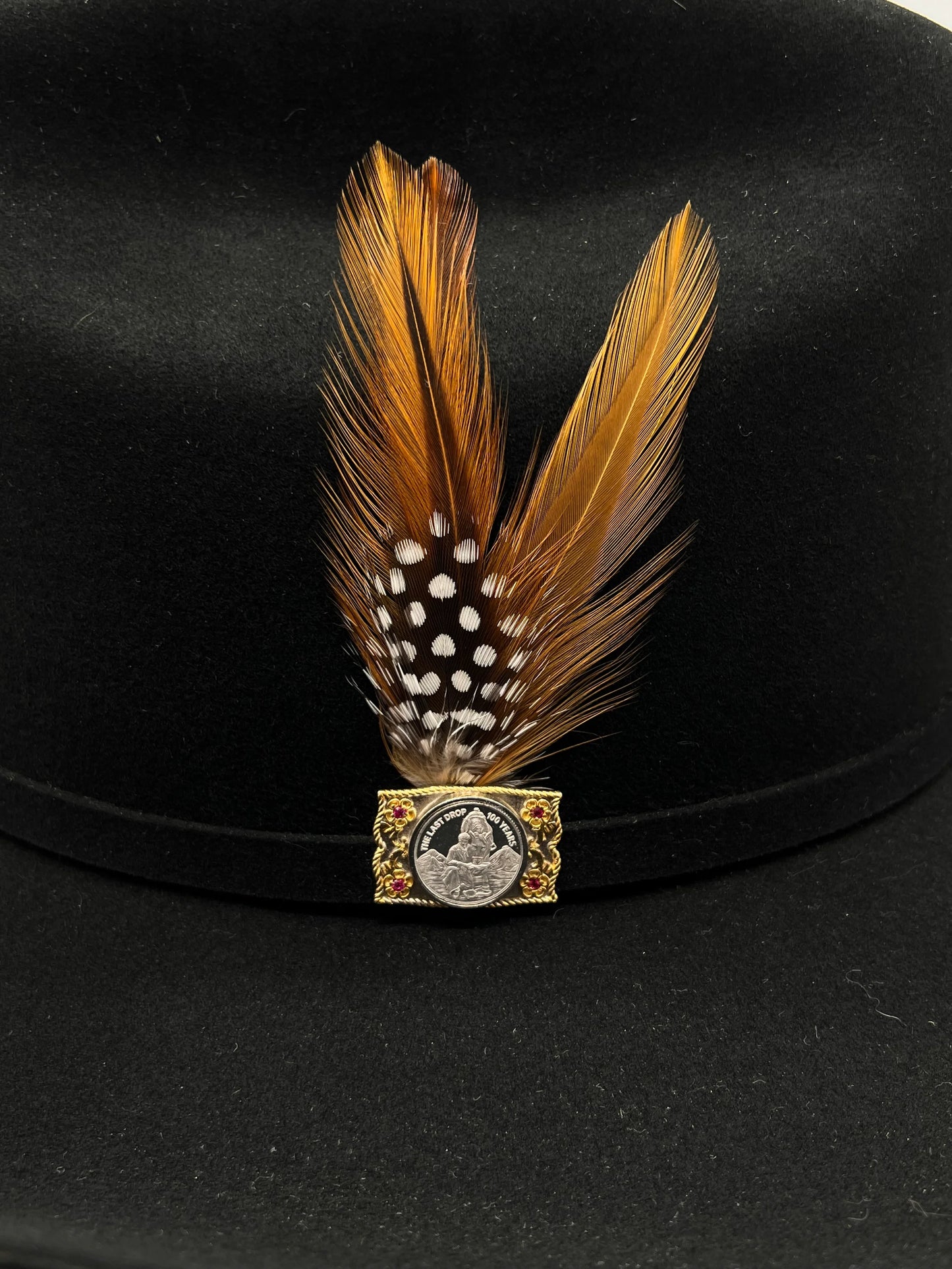 NEW Multicolor Feather 6 Pack & 1 Single Feather Pluma Classic Stetson Hat Accessory