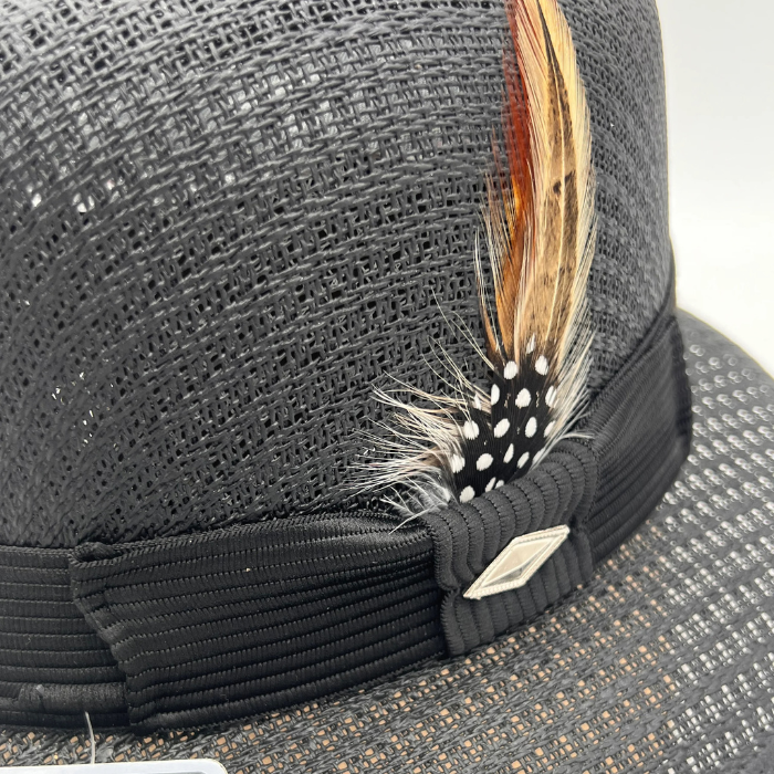 Whittier Straw Lowrider - Black