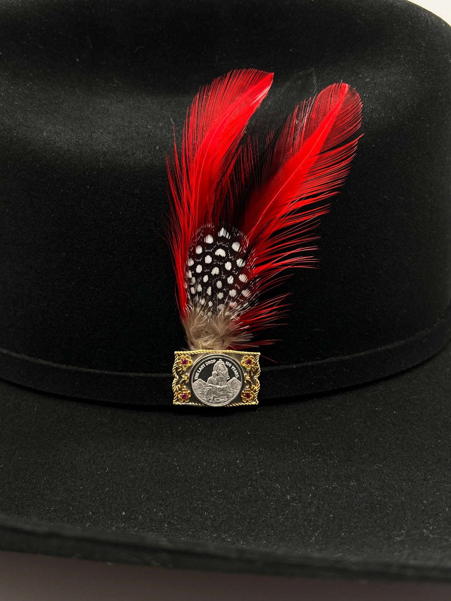 NEW Multicolor Feather 6 Pack & 1 Single Feather Pluma Classic Stetson Hat Accessory